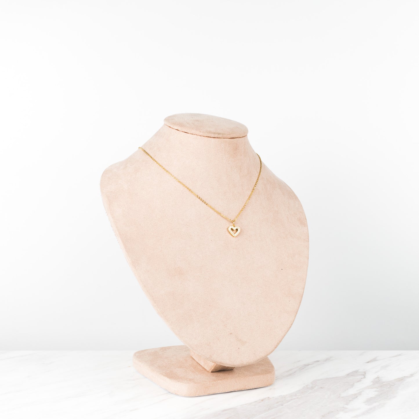 Single zirconia heart