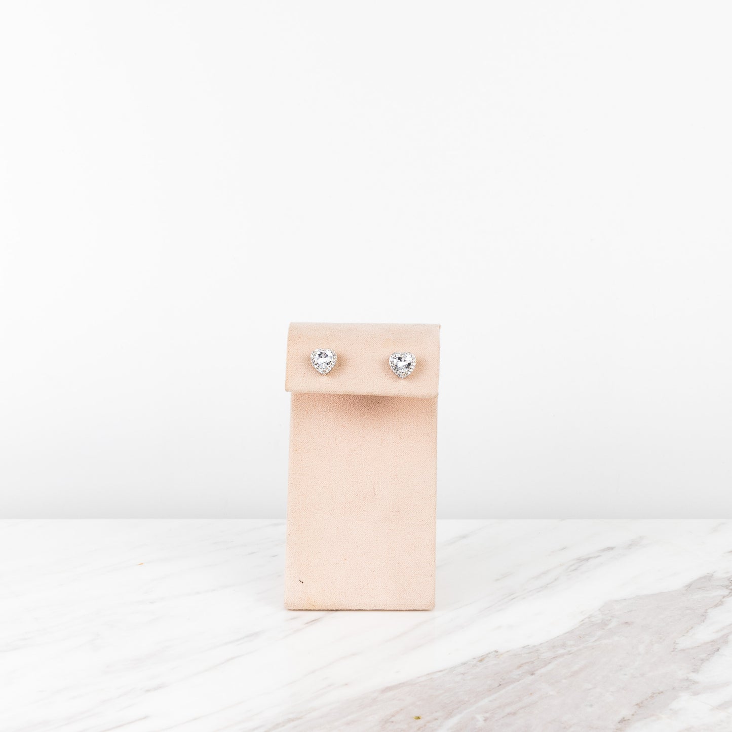 zirconia silver Heart