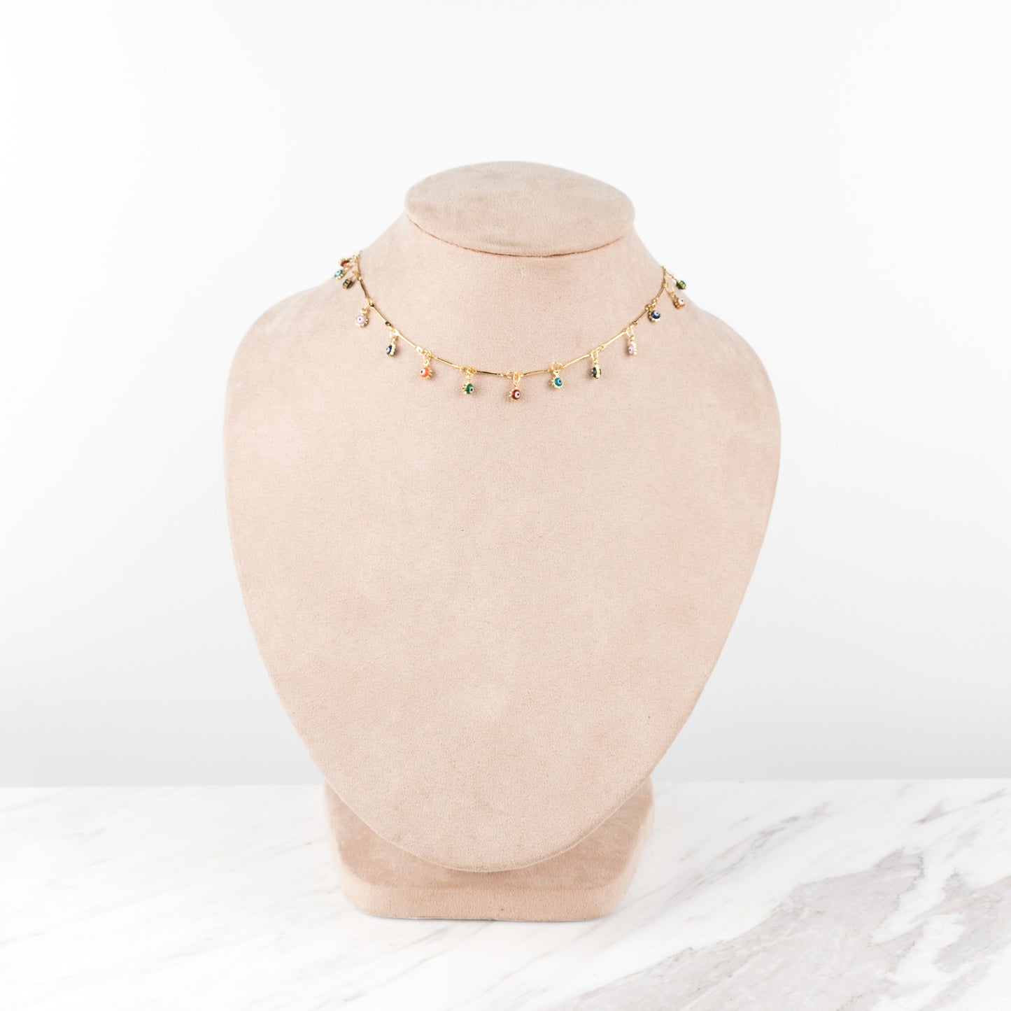 Collar ojos soleados
