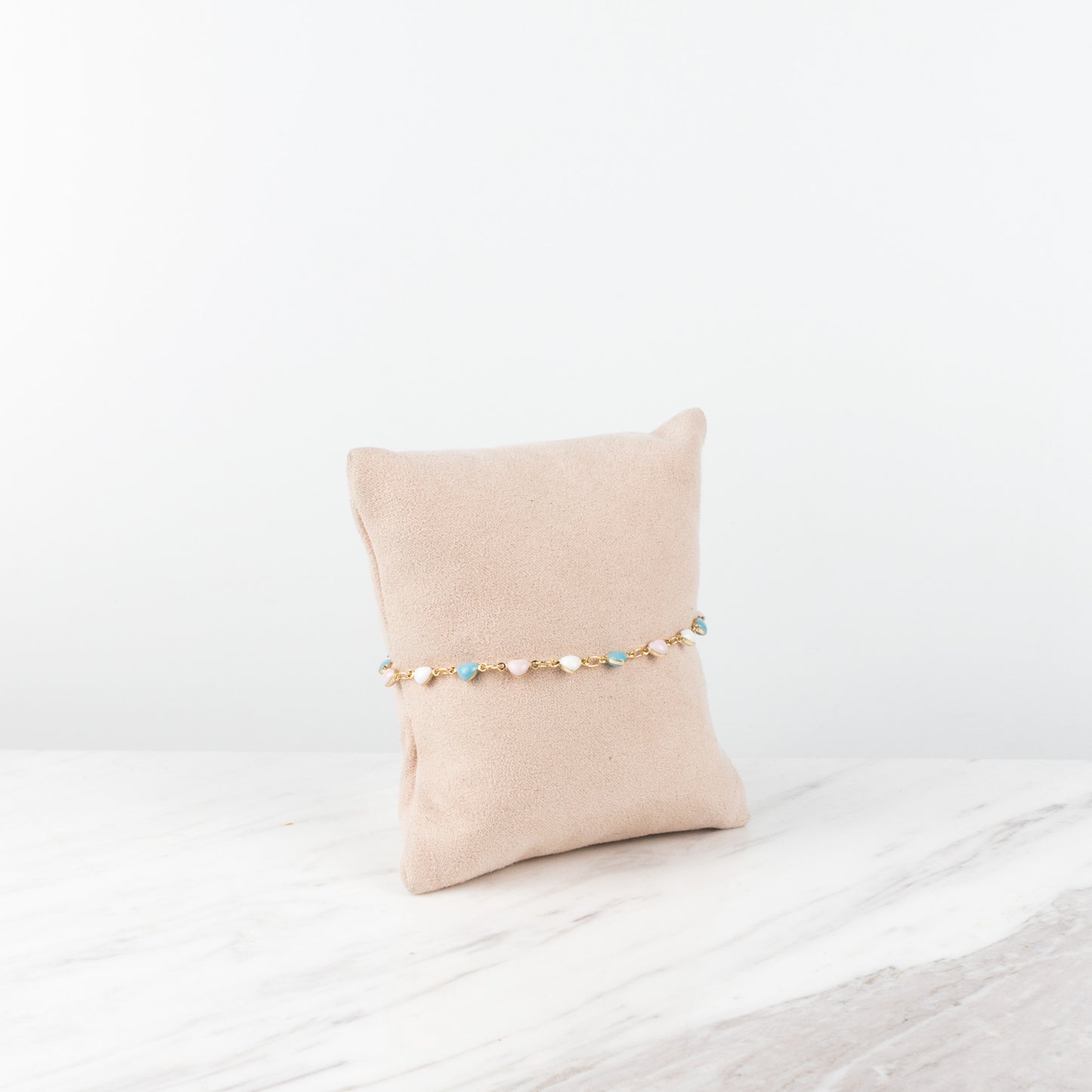 Heart pastels bracelet