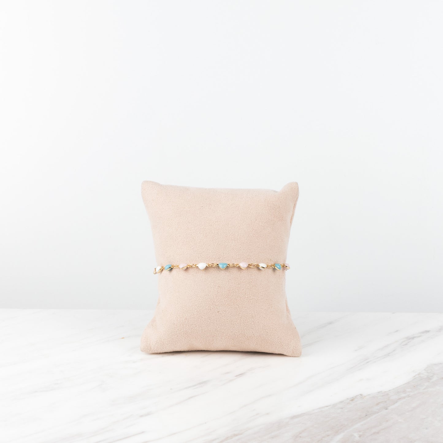 Heart pastels bracelet