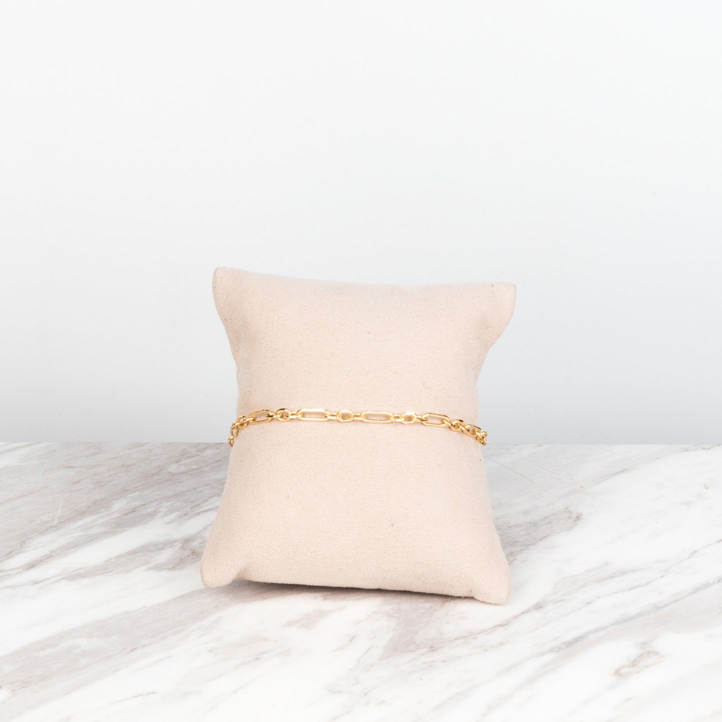 Eslabones y circulos pulsera