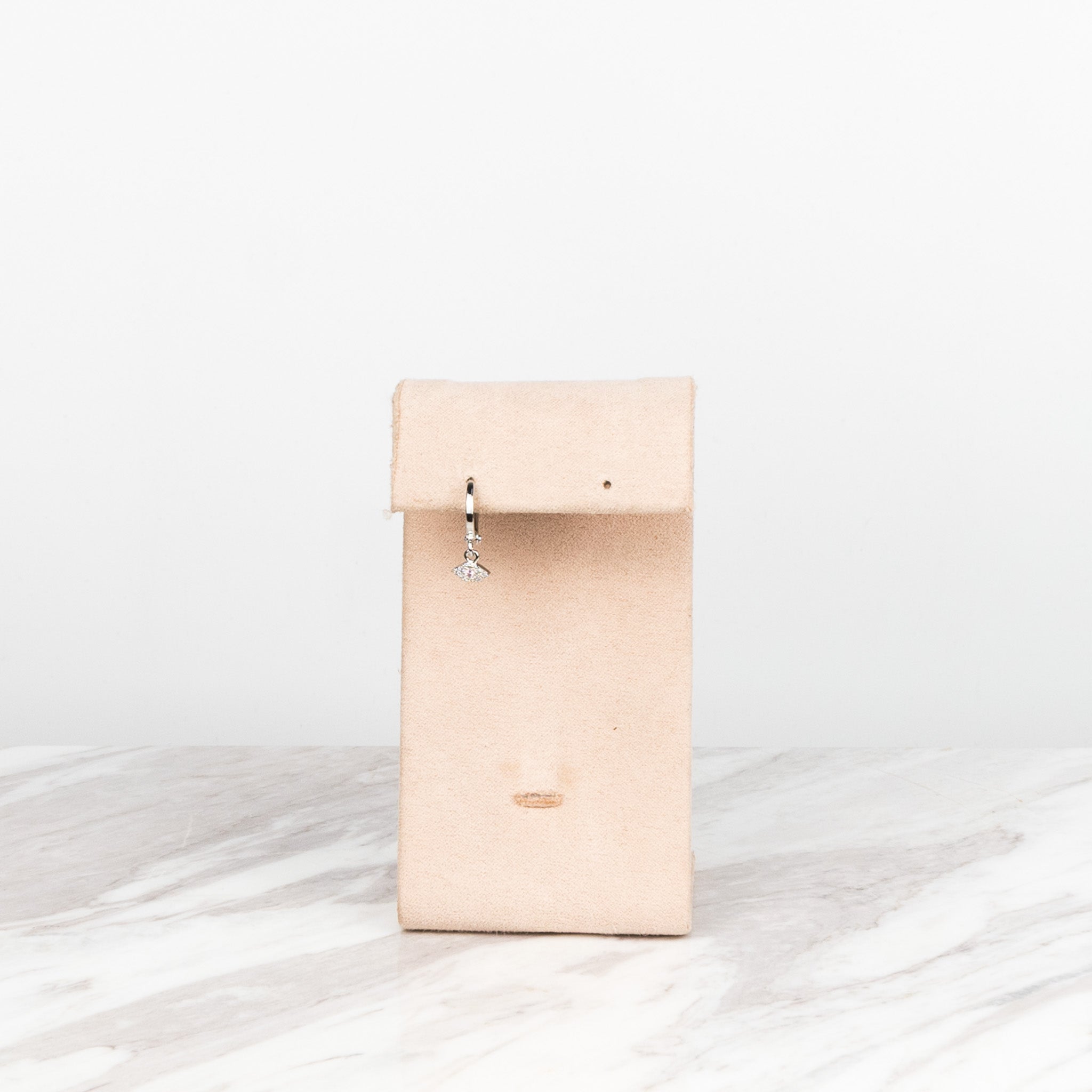 Evil Eye plateado Rosa