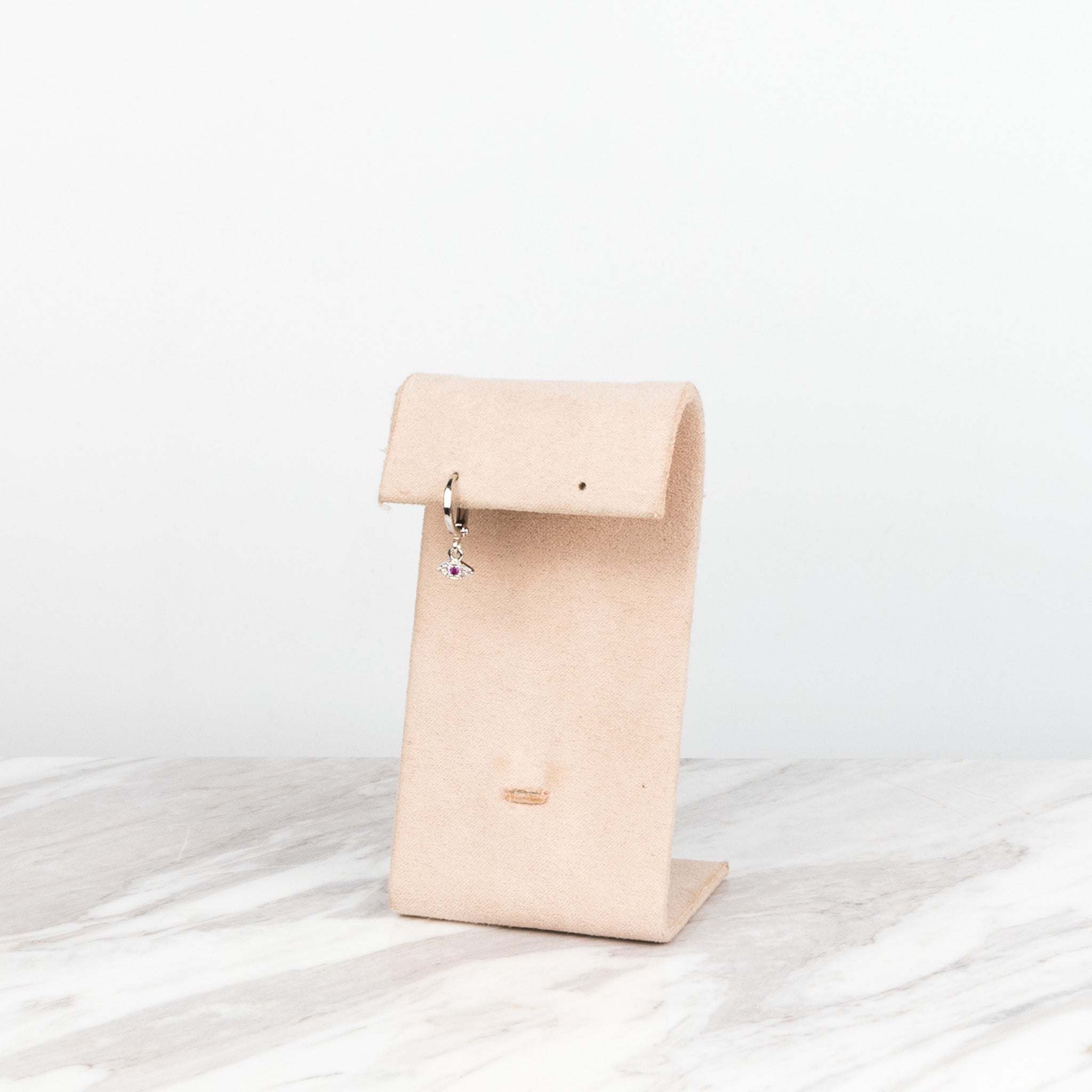 Evil Eye plateado Rojo