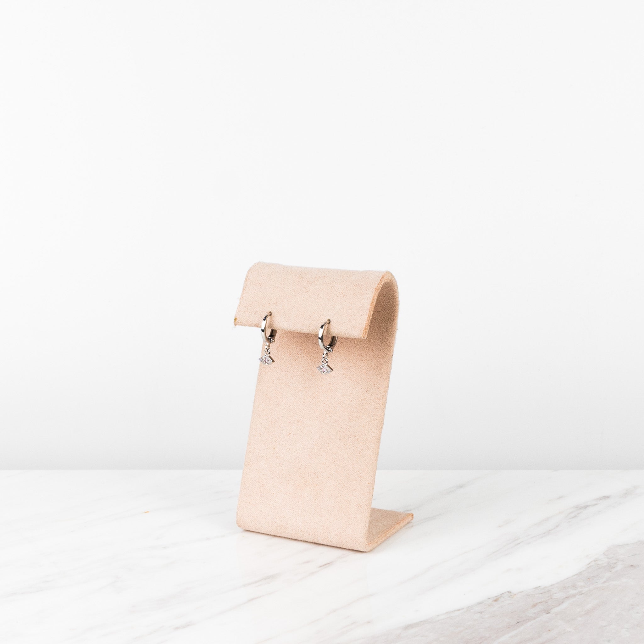 Evil Eye plateado Rosa