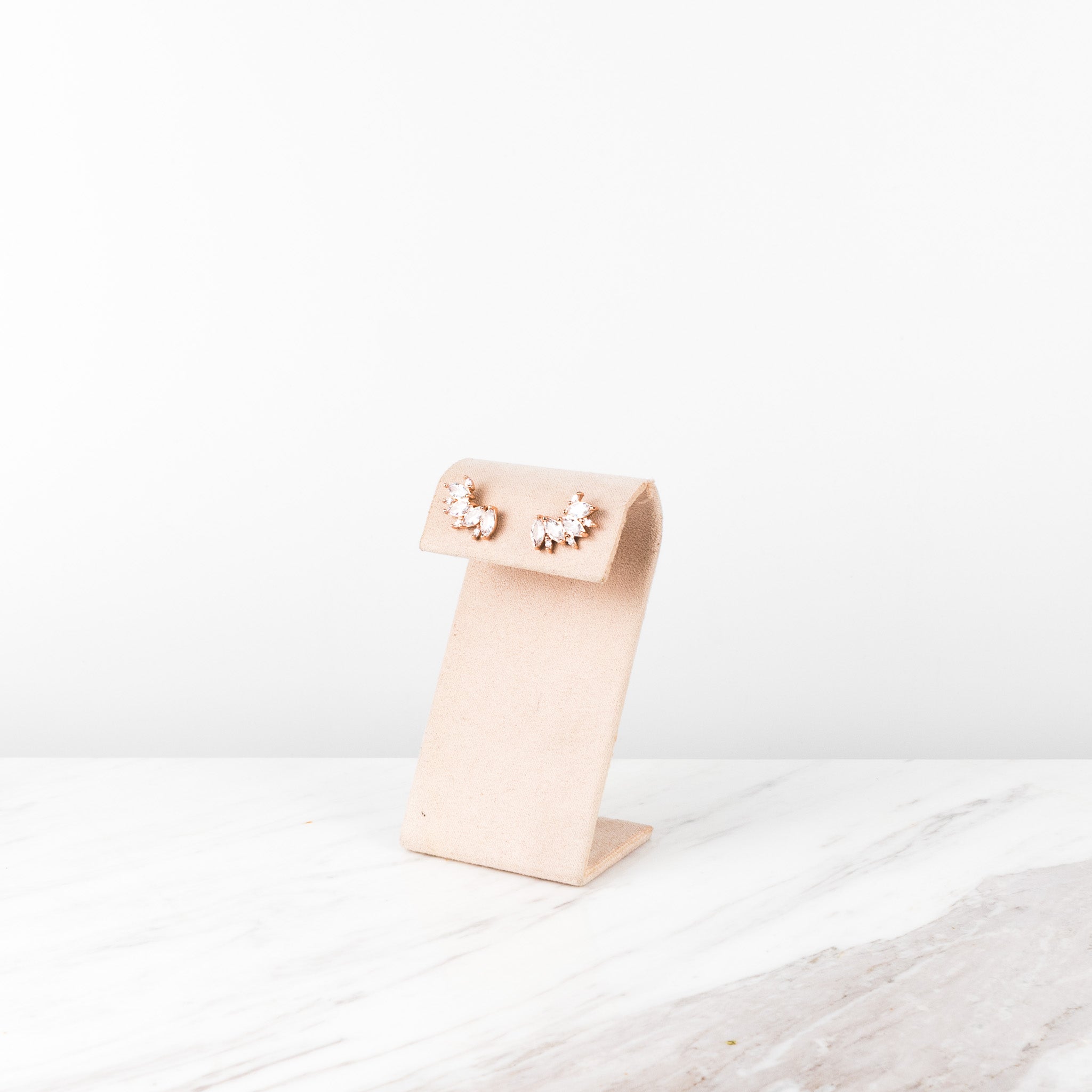 Rose gold zirconia wings