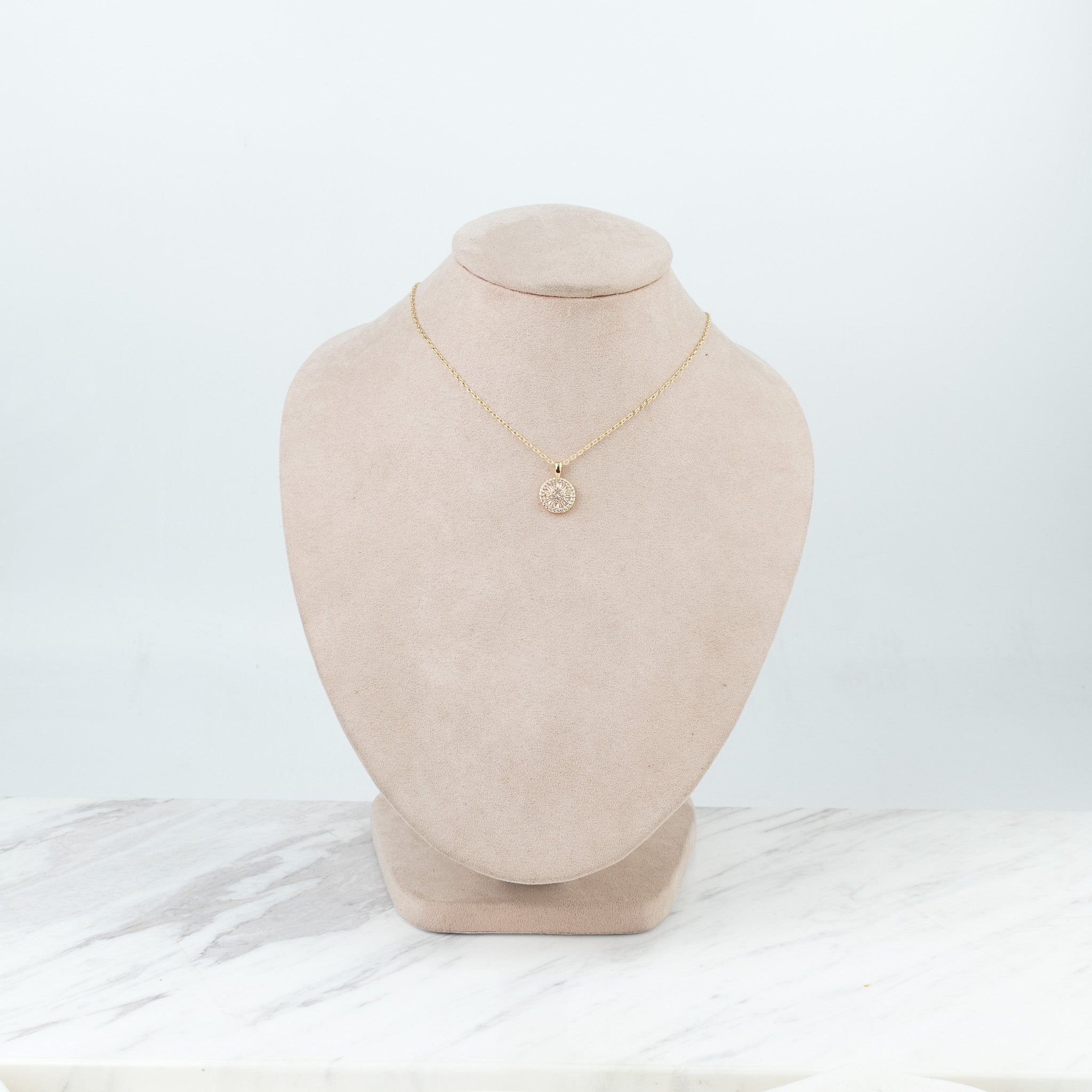 Circulo relleno de zirconias