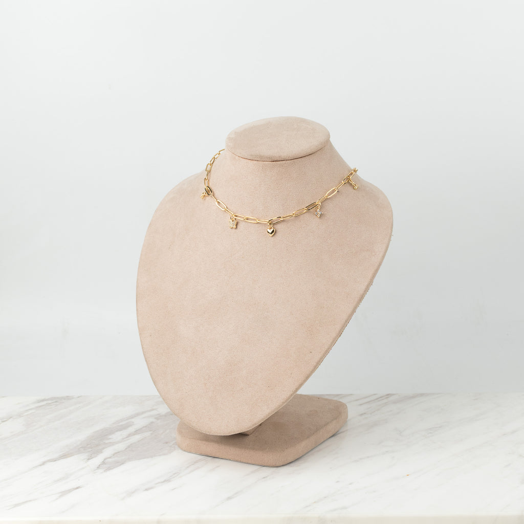 Eslabon con charms
