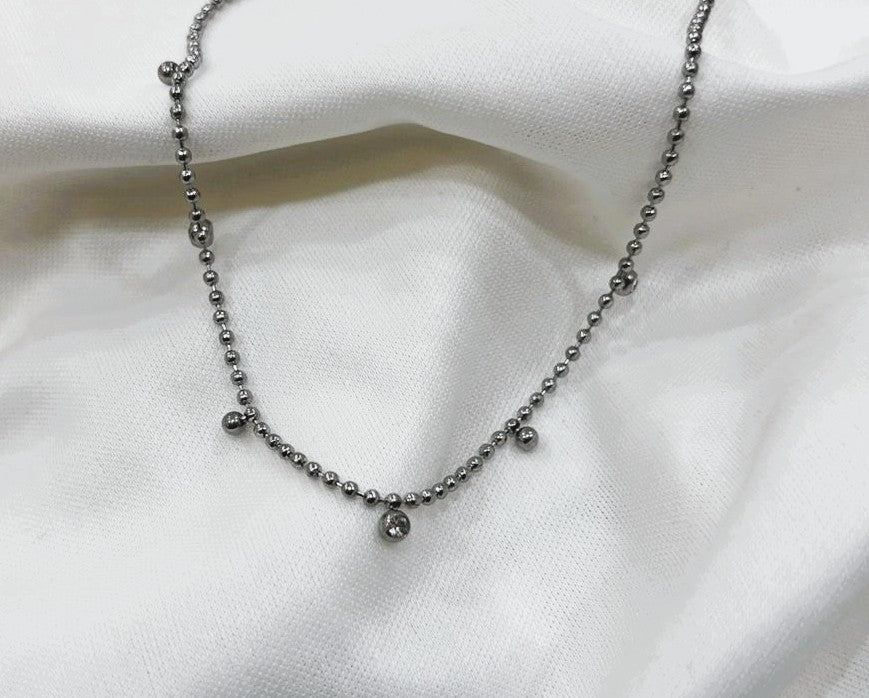 Collar con zirconias rainbow