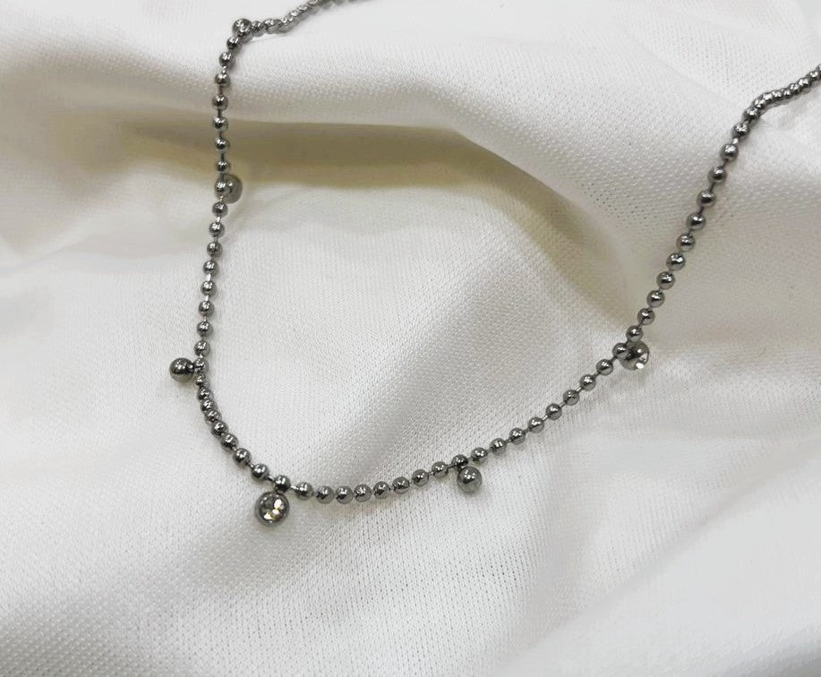 Collar con zirconias rainbow