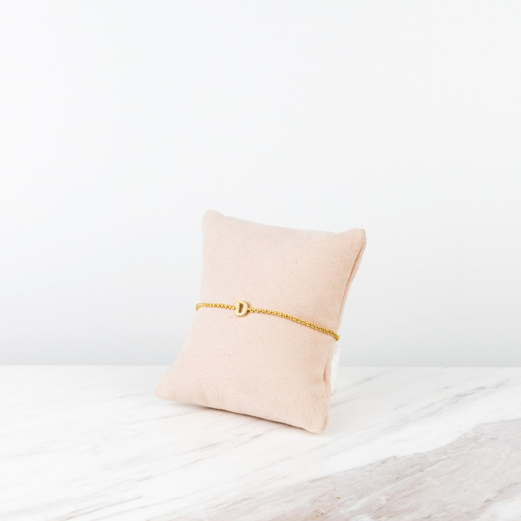 Pulsera inicial zirconia