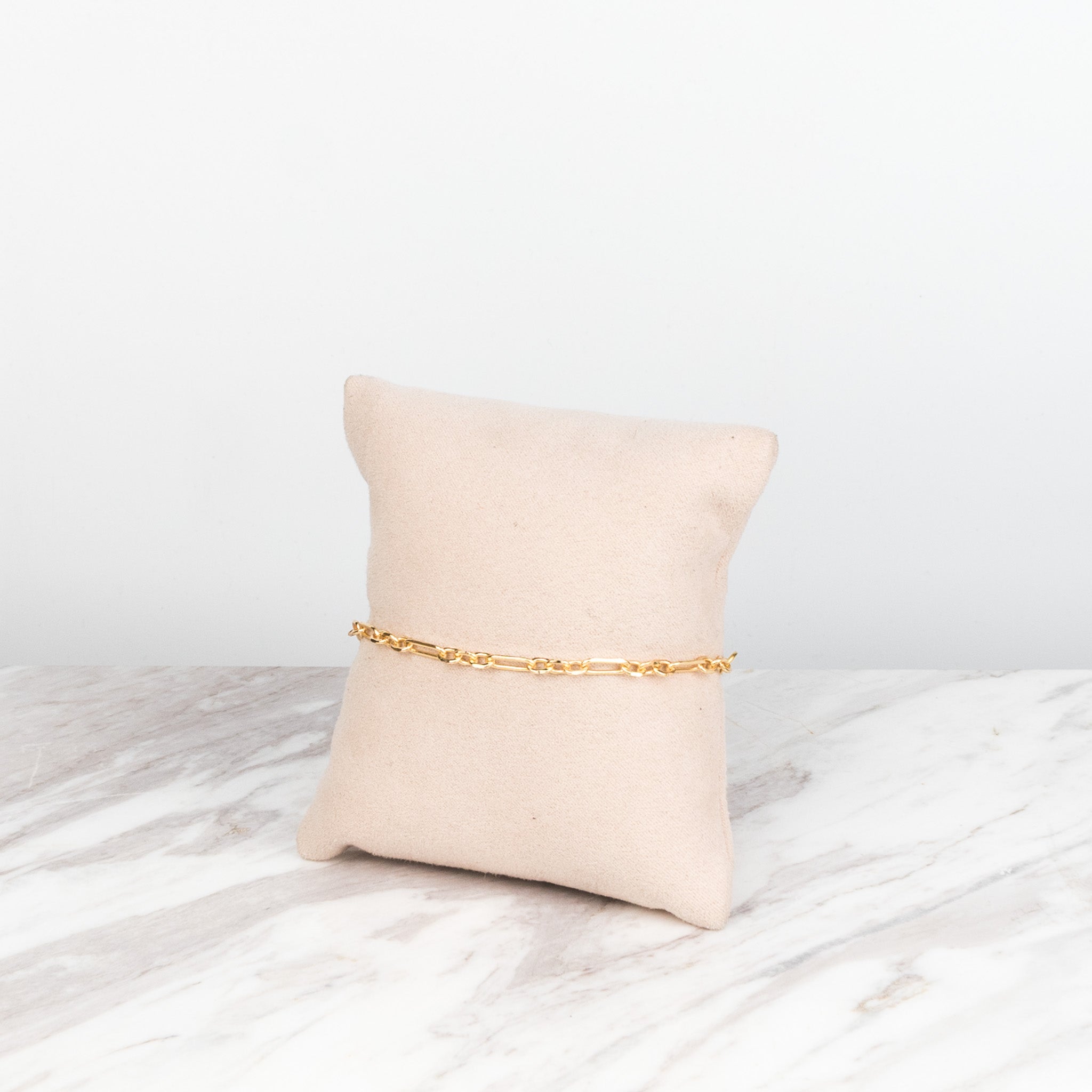 Eslabones y circulos pulsera