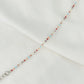 Pulsera rojo con azul