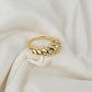Crossaint ring