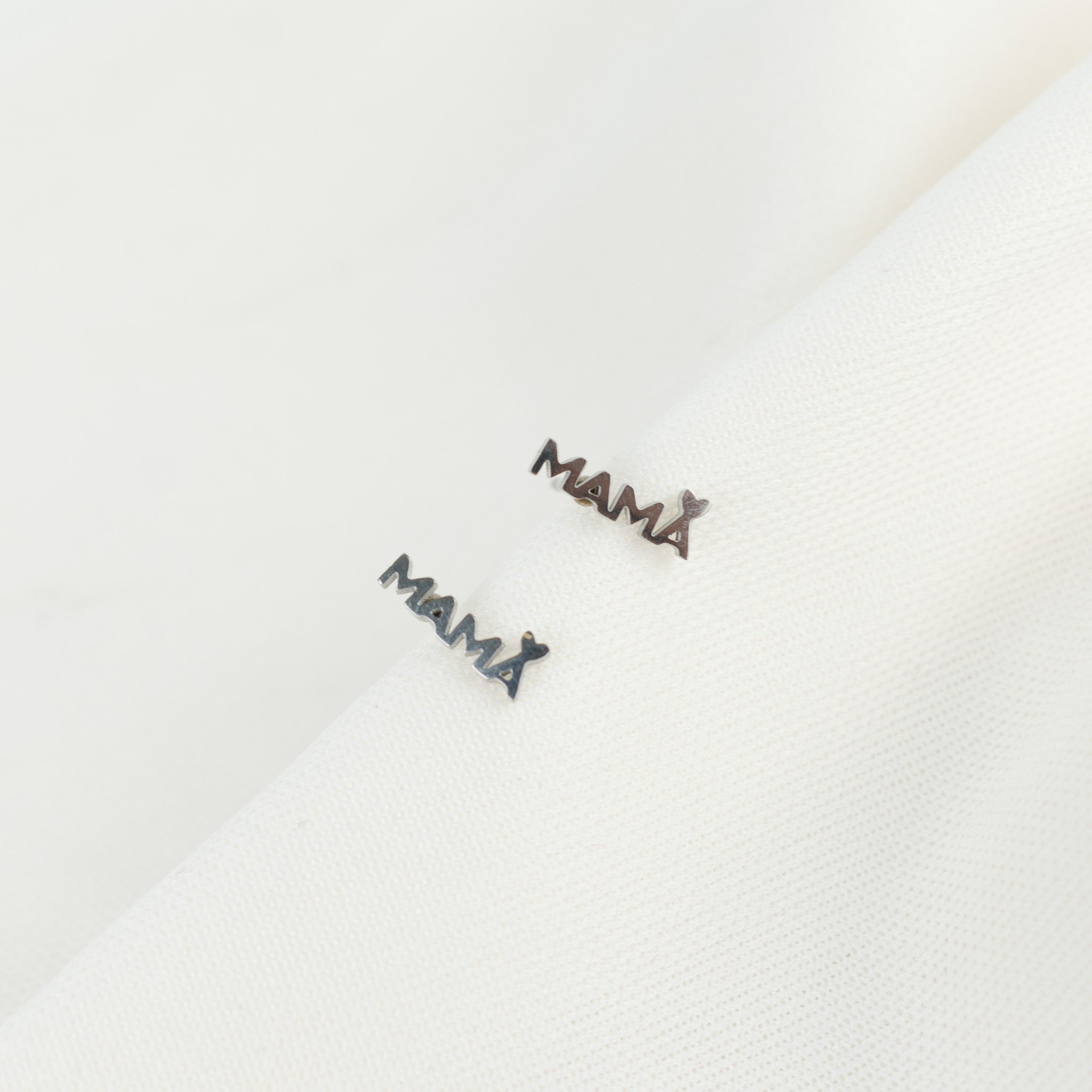 Aretes mama con corazon