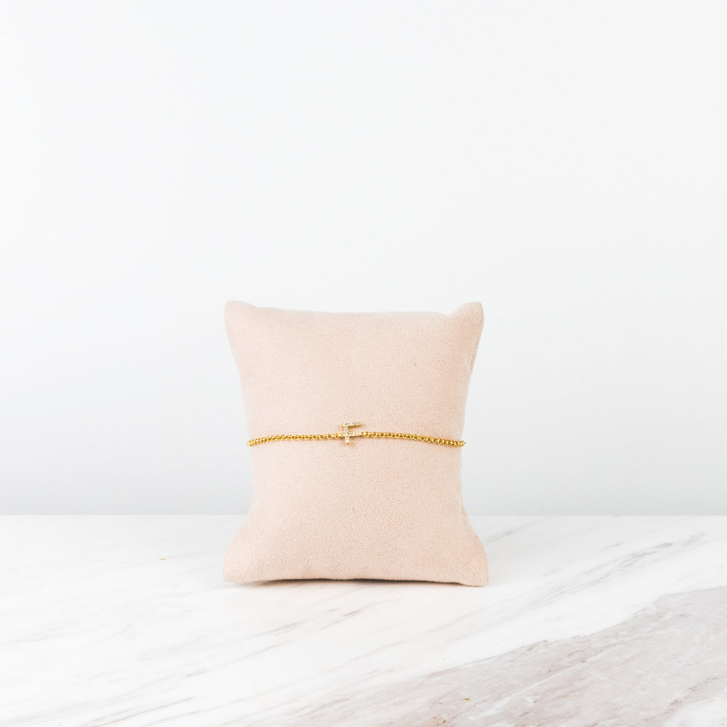 Pulsera inicial zirconia